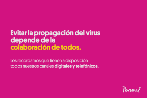 Para evitar la propagación del virus depende de la colaboración de todos