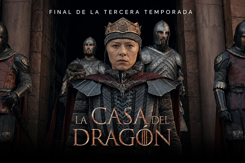 Emma D'Arcy interpretando a Rhaenyra Targaryen