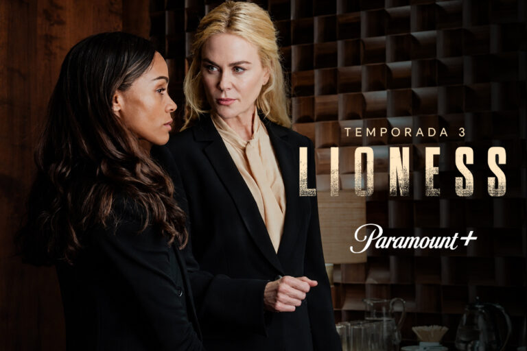 Zoe Saldaña y Nicole Kidman en Lioness