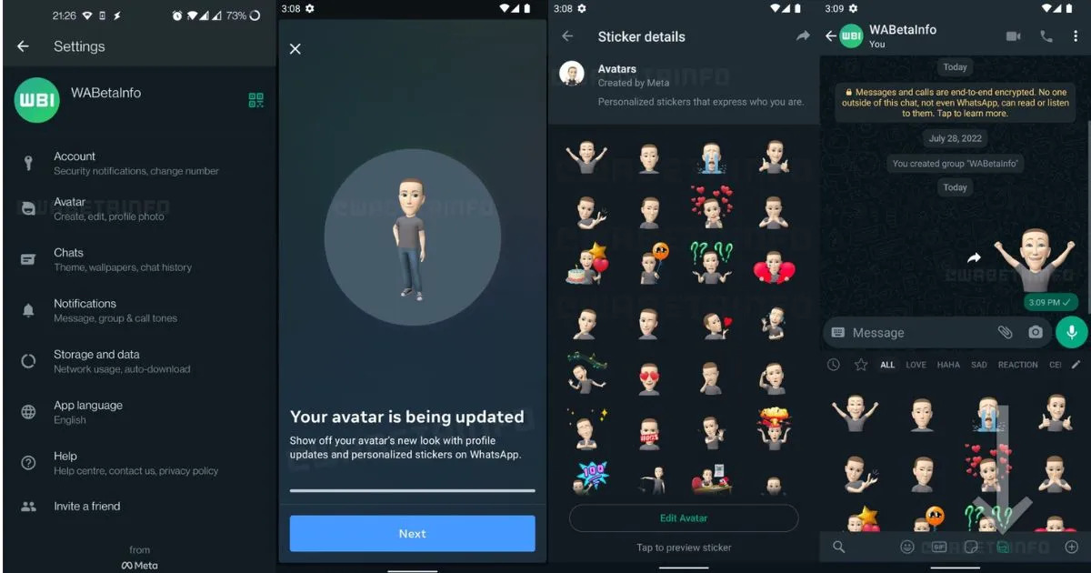 Los avatars de Meta llegan a WhatsApp - El Blog de Personal
