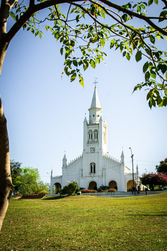 La afamada iglesia de Areguá