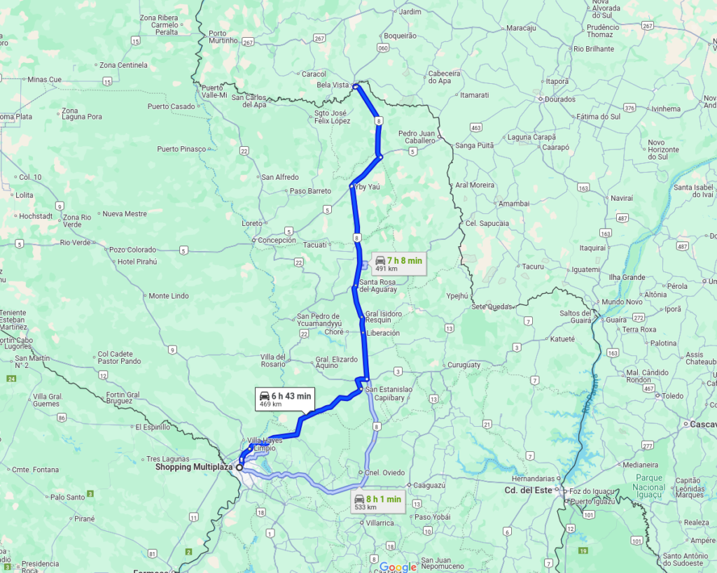 google map bella vista