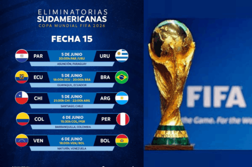 Eliminatorias Mundial 2026 Fecha 15
