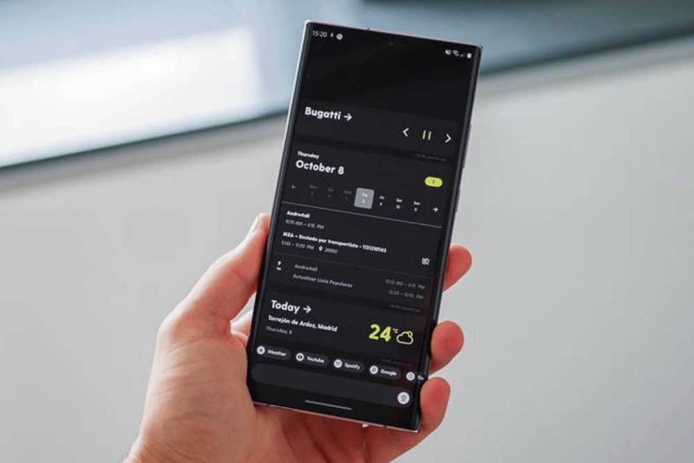 Launcher minimalista