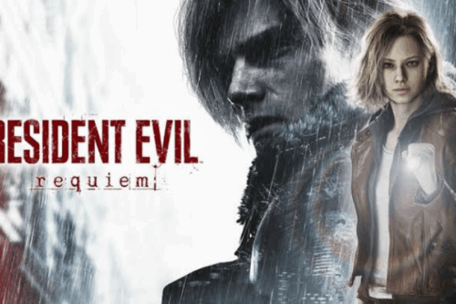 Poster de videojuego Resident Evil; Requiem