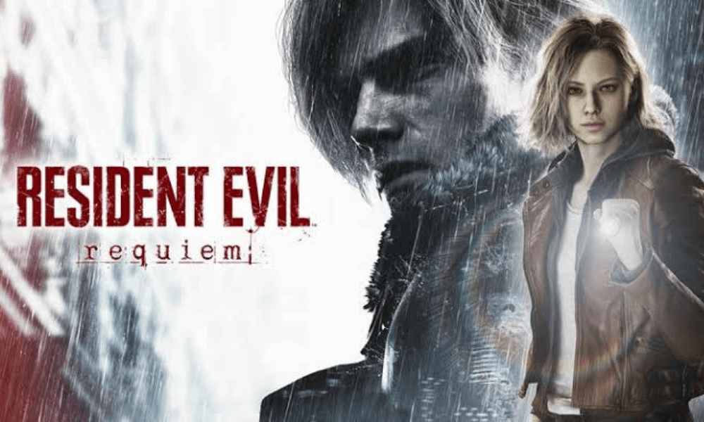 Poster de videojuego Resident Evil; Requiem