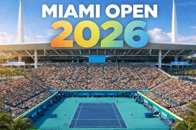 Vista del Estadio Principal del Miami Open
