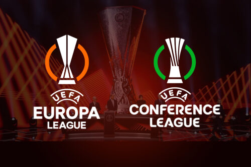 Logos de Europa League y Conference League