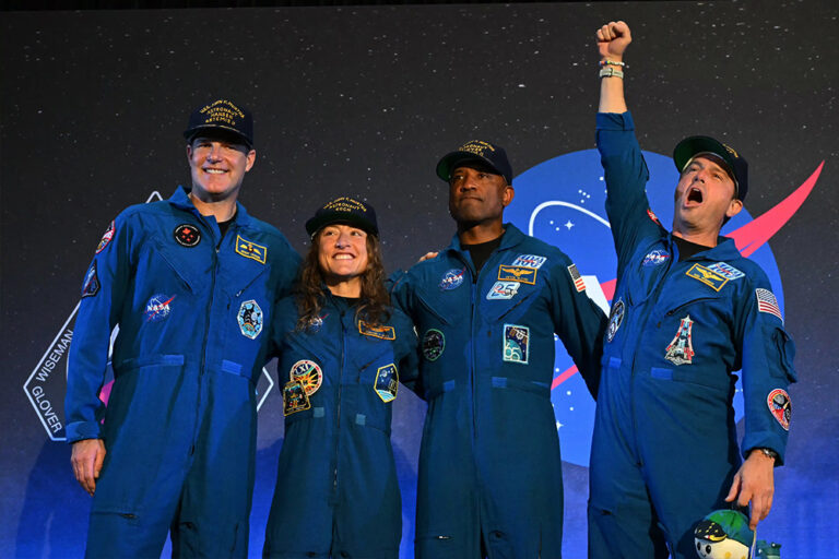 Tripulantes de la Mision Artemis II