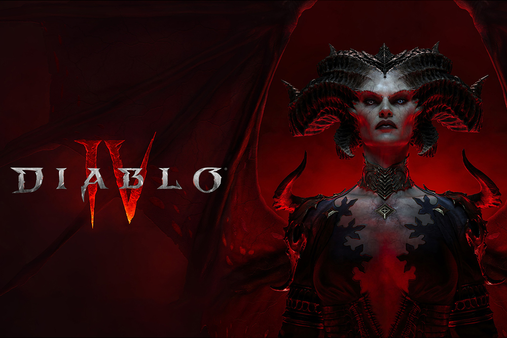 Personaje y logod de Diablo 4