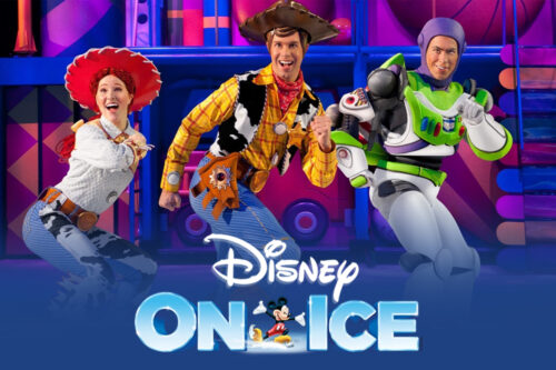 Jessie, Woody y Buzz Lightyear en Disney On Ice
