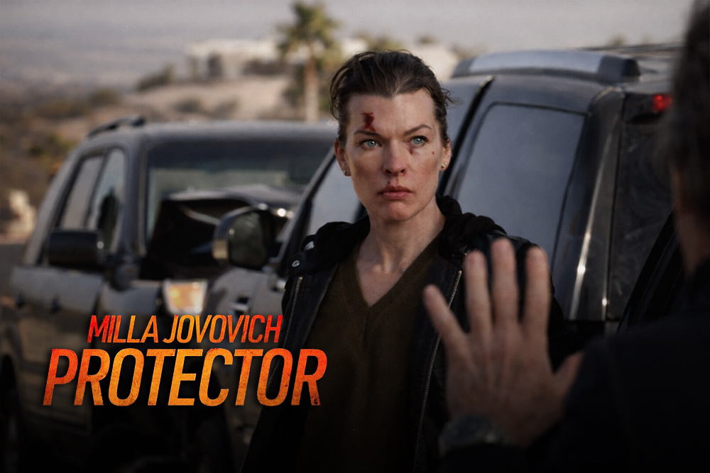 Milla Jovovich en la pelicula Protector