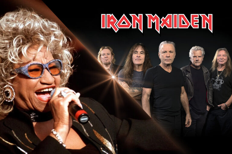 Iron Maiden y Celia Cruz