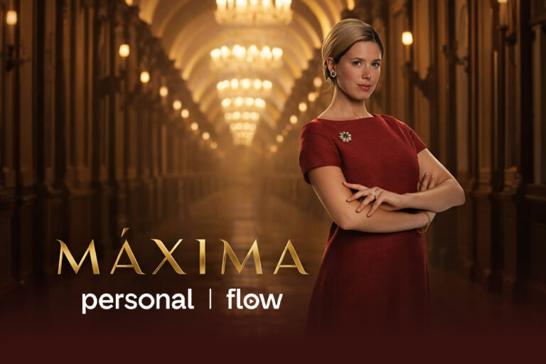 Delfina Chaves como Maxima Zorreguieta en la serie Máxima