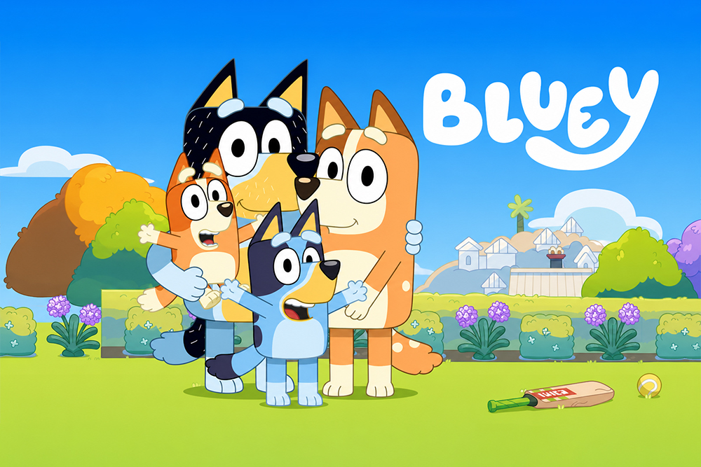 Bluey y su familia