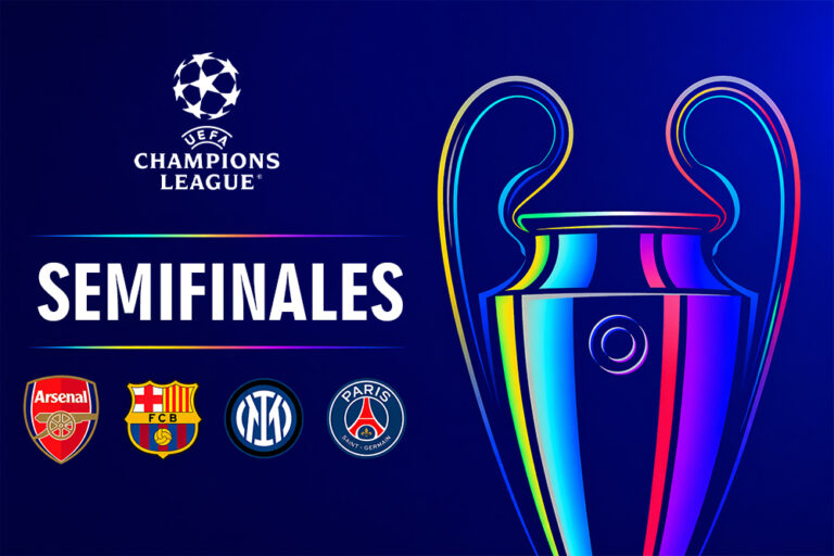Equipos participantes de las semifinales de la Champions League 2026