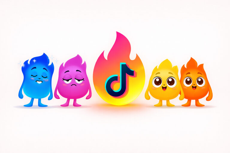 Ilustracion de Emogis de Tiktok
