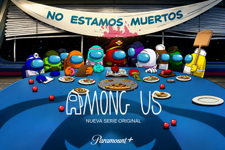 Personajes de la serie Among Us de Paramount+