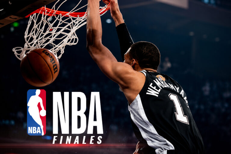 Wembanyama volcando NBA