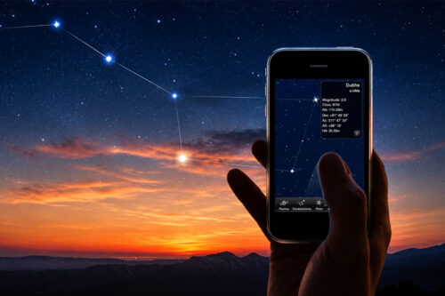 Detectando constelaciones con una aplicacion en smartphone