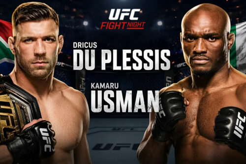 Cartelera del evento ufc: Du plessis y Usman