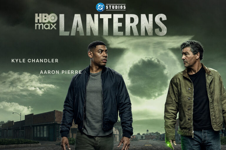 Kyle Chandler y Aaron Pierre en Lanterns