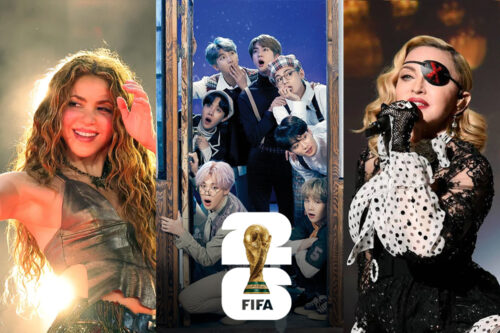 Shakira, BTS, Madonna