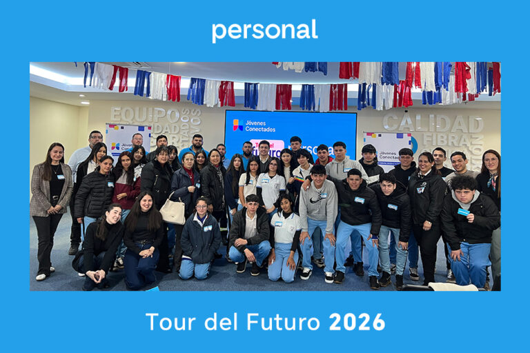 Estudiantes del Tour del Futuro 2026 de Personal