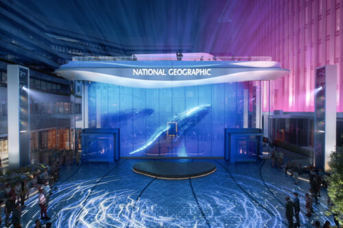 Vista interna del Museo de National Geographic