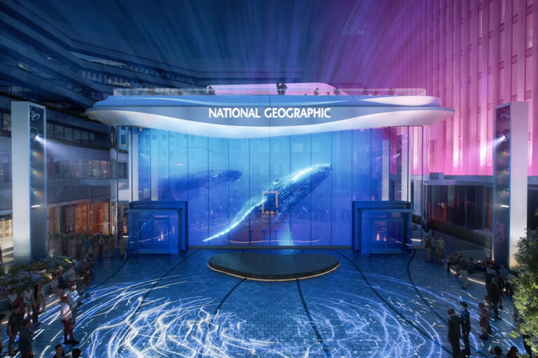 Vista interna del Museo de National Geographic