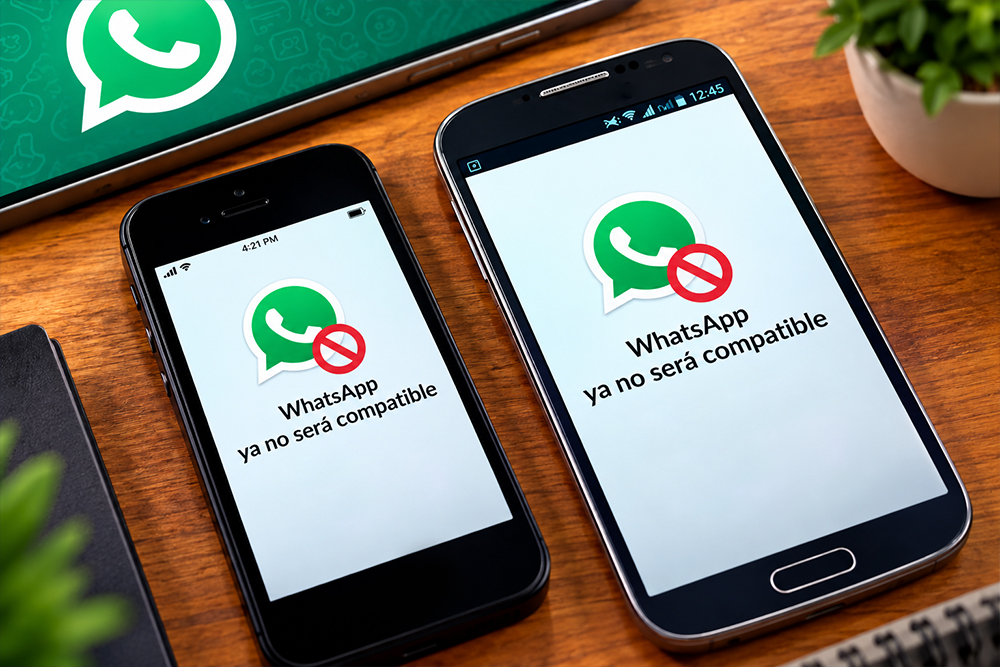Smartphones con Whatsapp