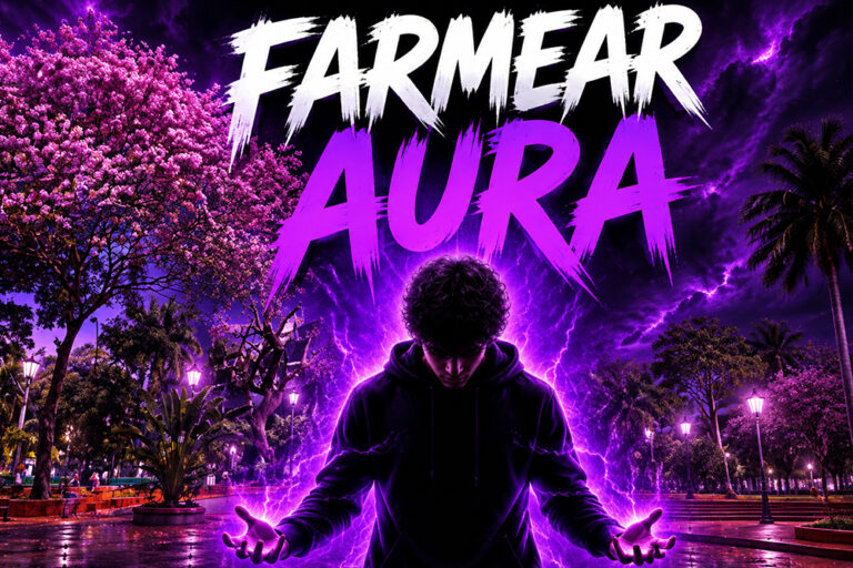 Ilustración sobre Farmear Aura