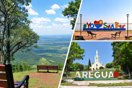 Vistas de Areguá y San Bernardino
