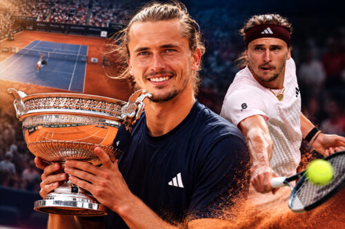 Alexander Zverev levantando el trofeo del US Open