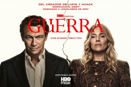 Sienna Miller y Dominic West en el drama "Guerra"